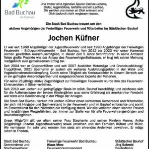 Nachruf Jochen Küfner