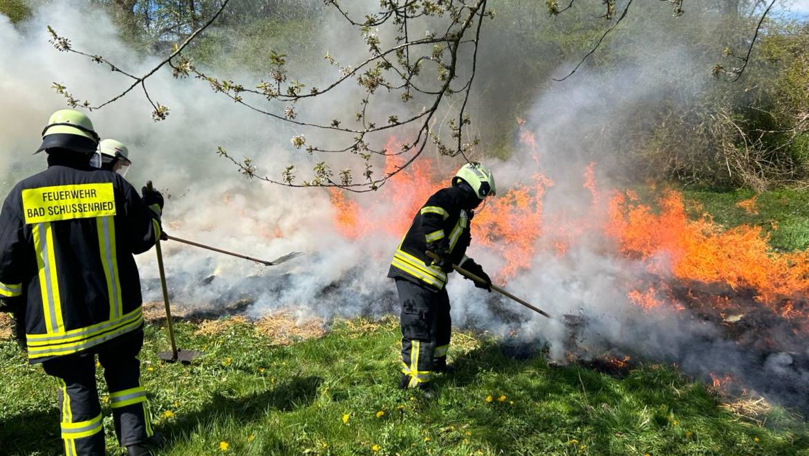 Weiterer Wald- und Vegetationsbrandlehrgang in Bad Buchau