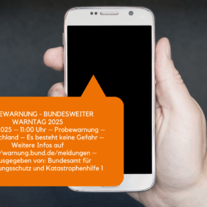 Bundesweiter Warntag 2025 – Sirenen und Warnsysteme im Einsatz