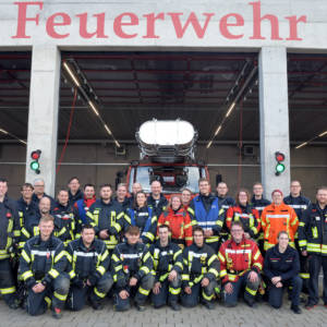 Bad Buchauer Kreisausbilder bilden angehende Truppführer aus