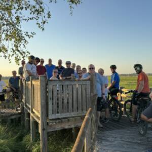Feuerwehrübung mal anders: Mit dem Fahrrad unterwegs